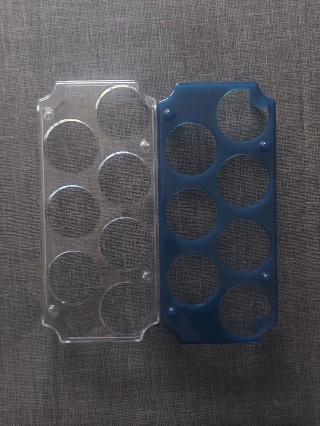 2 Contenitori porta uova da frigo