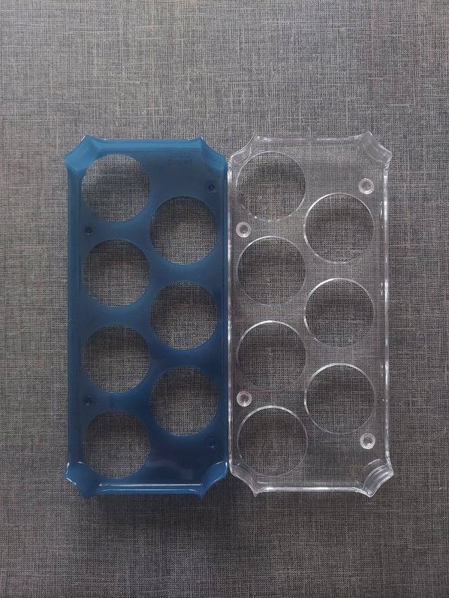 2 Contenitori porta uova da frigo