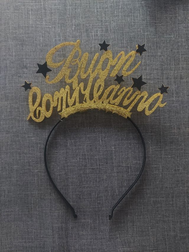 Coroncina di buon compleanno