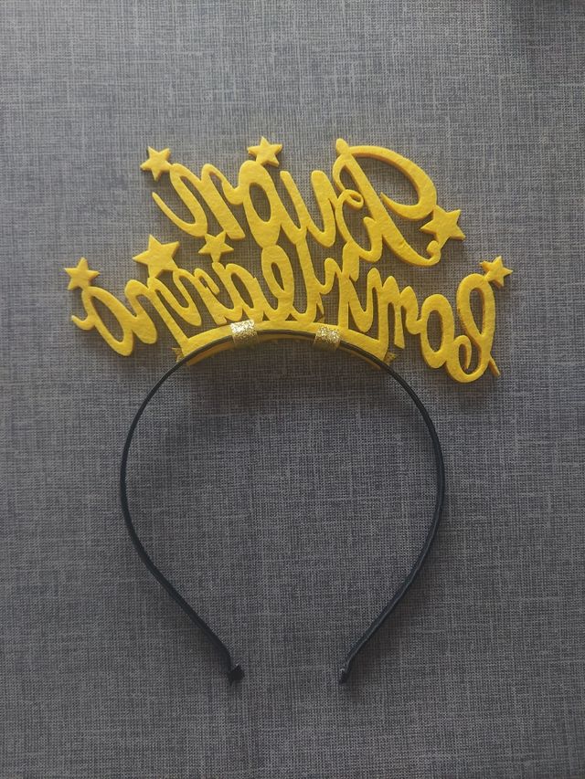 Coroncina di buon compleanno