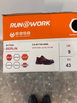 Zapato seguridad
