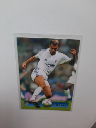 Carta de Futbol Zidane