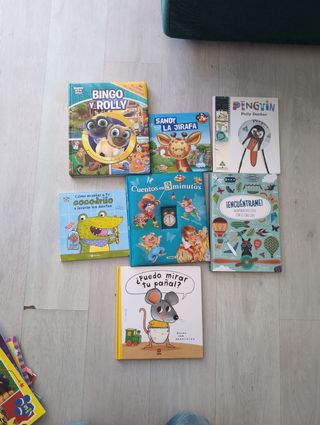 Libros de niños menos de 4 años