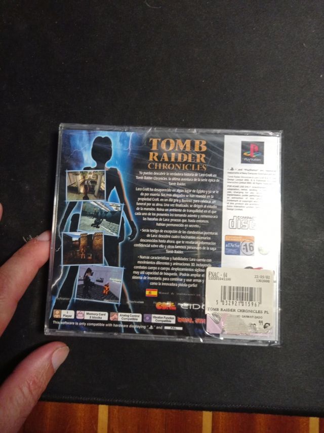 Tomb Raider Chronicles sin desprecintar