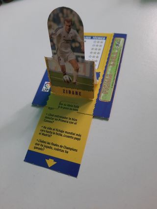 Carta de Futbol Zidane