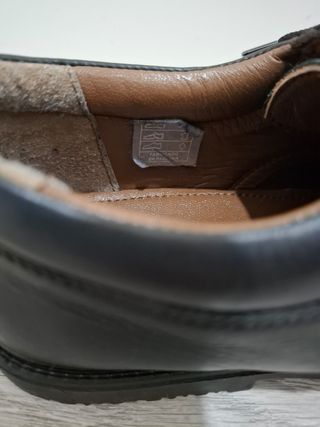 Zapatos cordones piel. Oport