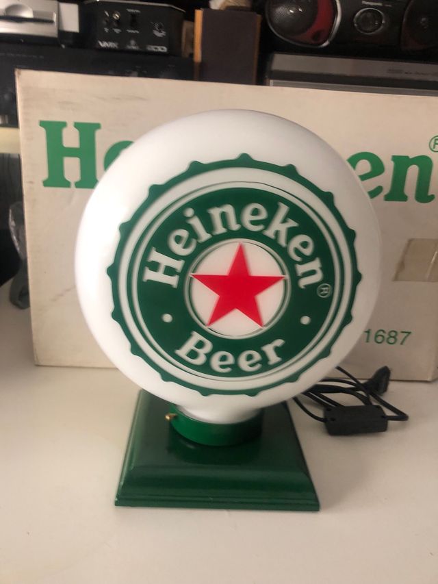 Lampada Insegna luminosa Heineken mai usata