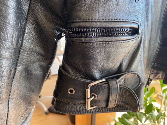 Chamarra de moto clásica talla46