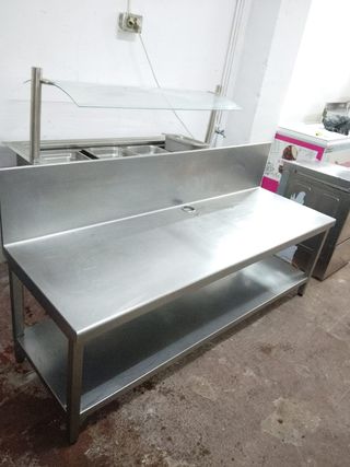 631213000 mesa trabajo acero inox