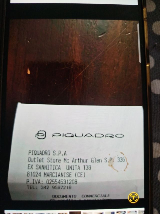 Zaino in pelle originali Piquadro