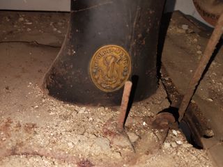 Máquina de coser muy antigua Singer