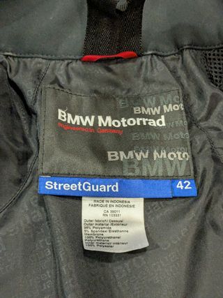 Chaqueta de moto BMW Streetguard 4 talla 58