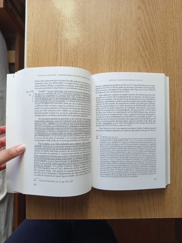 El régimen jurídico del Tribunal Arbitral del Deporte