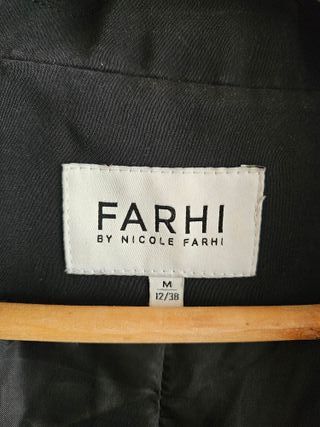 Blazer largo americana Nicole Farhi