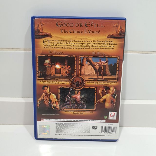 La Mummia, PS2