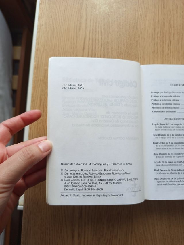 Codigo Civil/ Civil Code (Biblioteca de textos legales/ Legal Texts Library) (Spanish Edition)