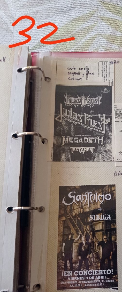 Entradas conciertos.