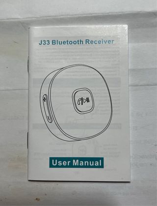 Receptor Bluetooth y jack de 3,5 para coche etc