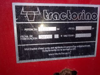 MINI TRACTOR TRACTORINO.