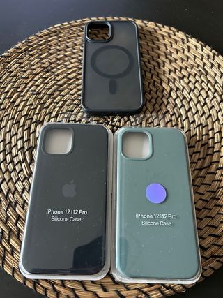 Tres Fundas Iphone 12 y 12 pro
