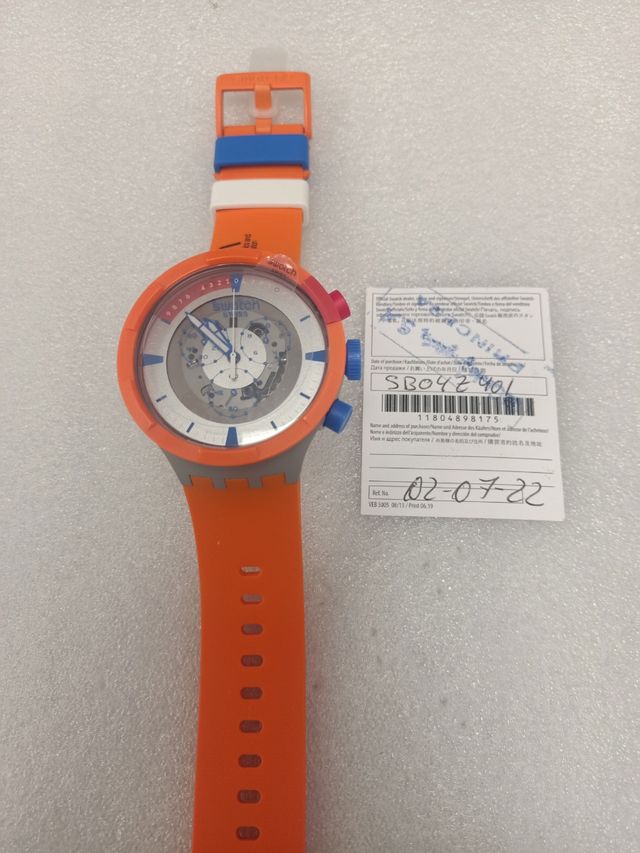 Reloj Swatch Big Bold chrono Launch