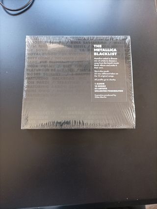 The Metallica Blacklist 4CD NUEVO