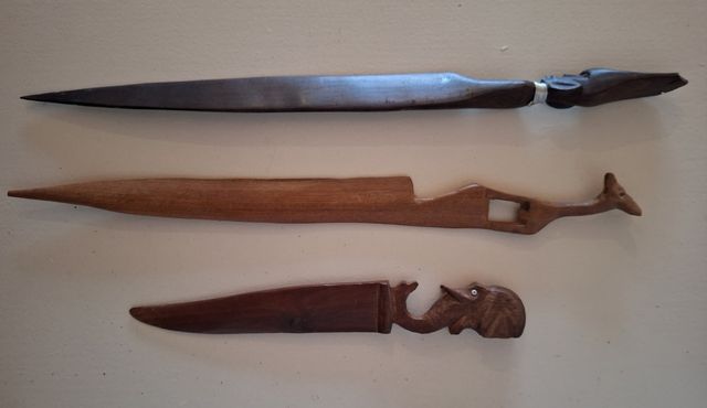 Abrecartas de madera artesanales