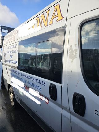 Puertas traseras y lateral Fiat Ducato 2019