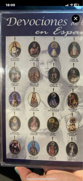 Devociones de la virgen en  españa