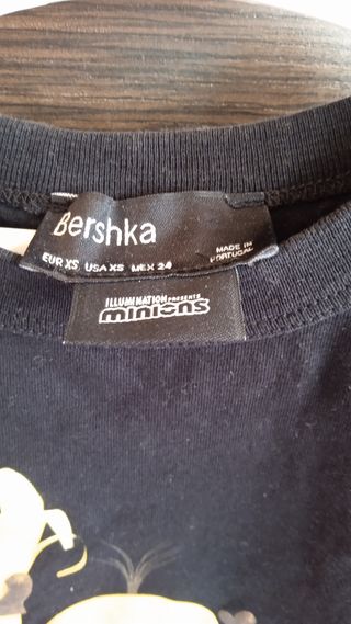 Camiseta Bershka