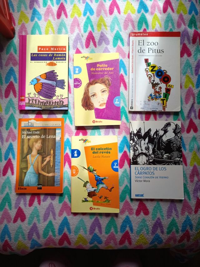 LOTE LIBROS JUVENILES