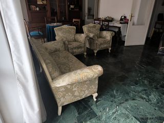 Sofas tresillo modernista. Antigüedad. Urge vender