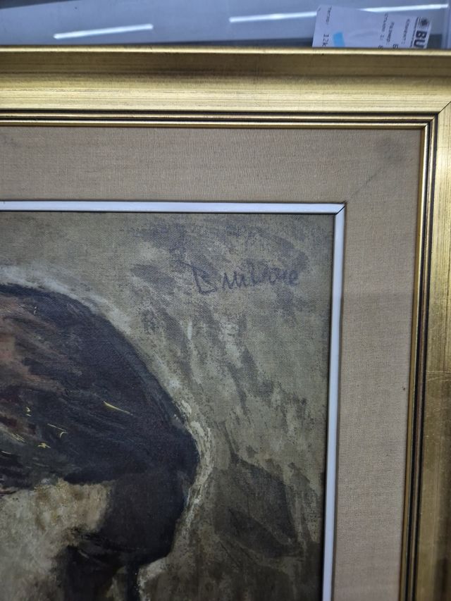 Cuadro óleo Alberto bruzzone