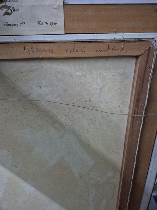 Cuadro óleo Alberto bruzzone