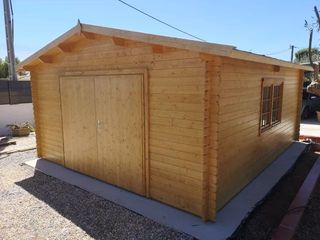 Garaje  26,7m2 prefabricado totalmente diáfano