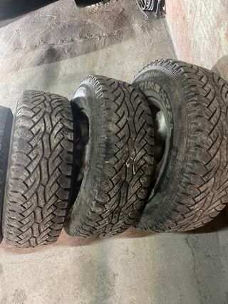 Ruedas todoterreno 235/75 R 15