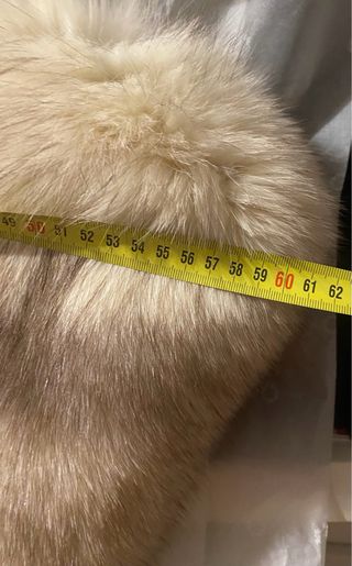 Ampio collo in pellicia di volpe /large fox fur neck  