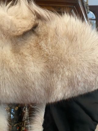 Ampio collo in pellicia di volpe /large fox fur neck  