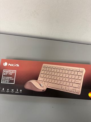 Fantasy Kit Pink Combo Teclado y Ratón