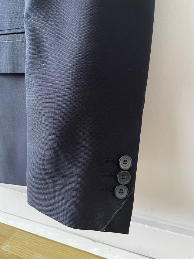 Americana traje azul marino