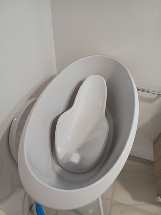 Asiento bañera Luma gris