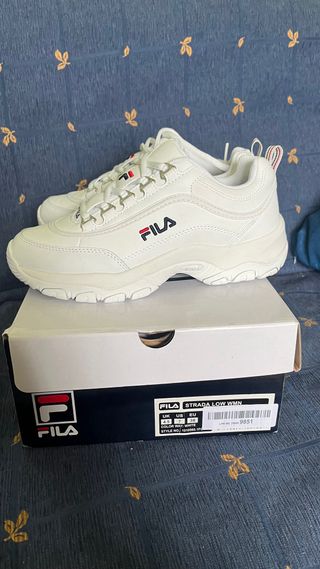 Deportivas fila strada wmn número 38 nuevas