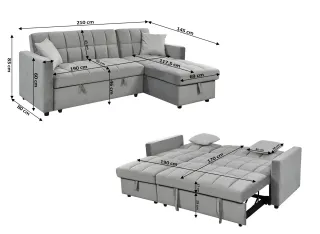 SOFA CAMA CON ARCON KRISS NUEVOS envio gratis