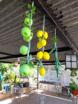 Colgantes decoración cocina o barbacoa
