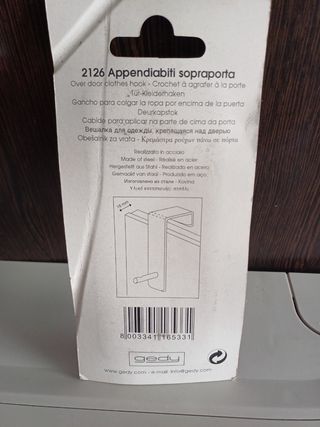 Colgadores para puerta