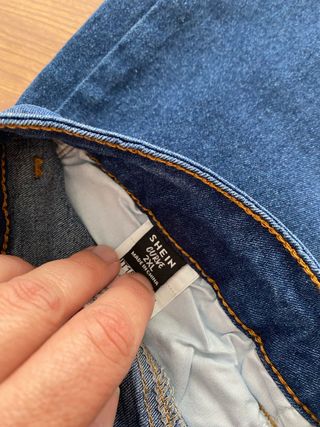 Pantalon vaquero talla grande