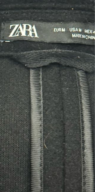 Abrigo ZARA negro