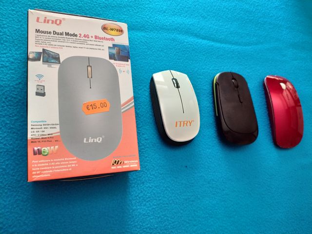 4 Mouse - Wireless & Bluetooth (Varie Marche)