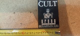 FLYER CONCIERTO THE CULT DISCOTECA ARENA AUDITORIU
