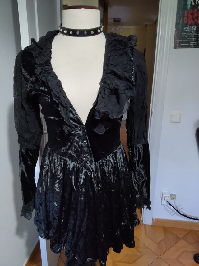 Vestido Gótico Terciopelo